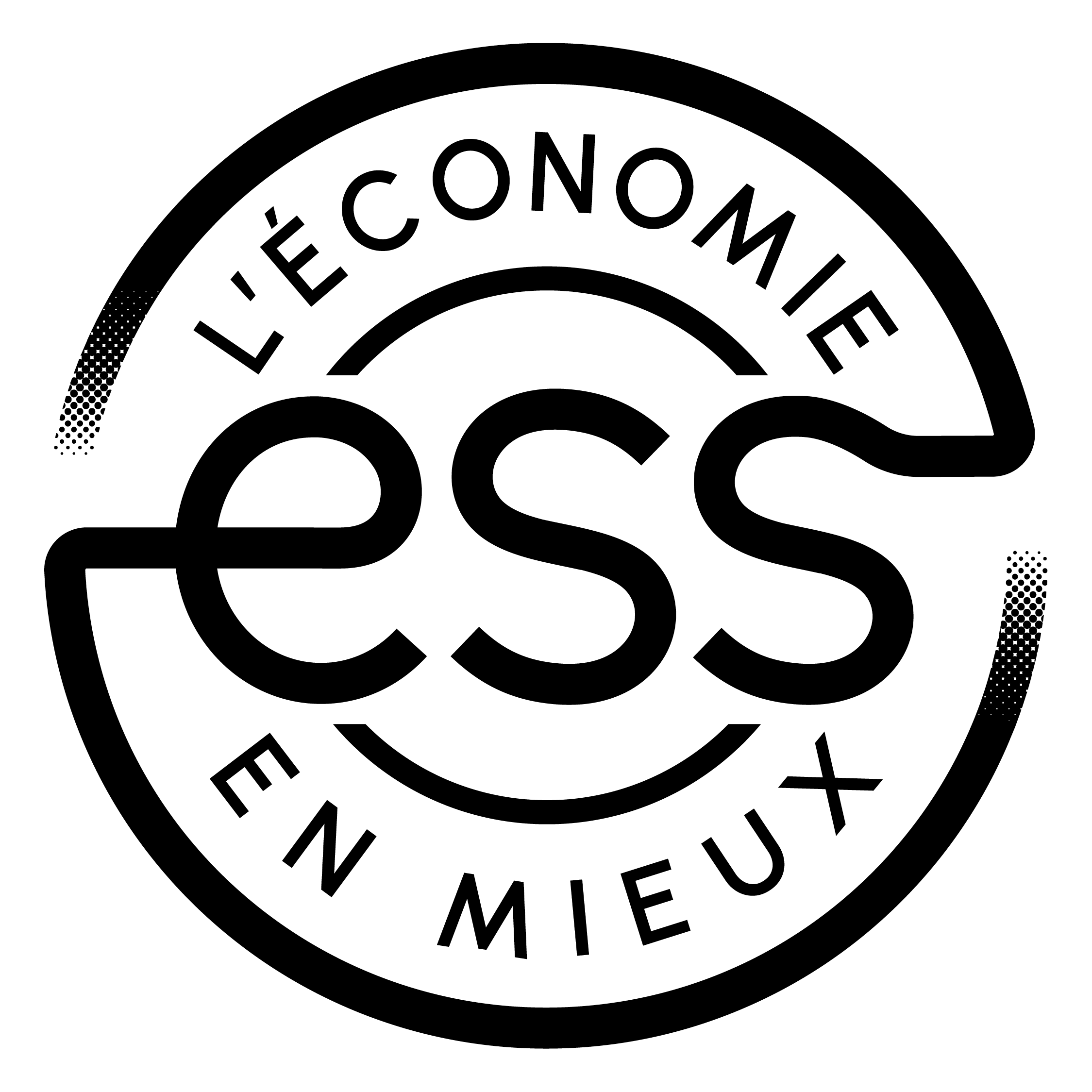 Logo Économie Sociale et Solidaire, vers le site ESS France